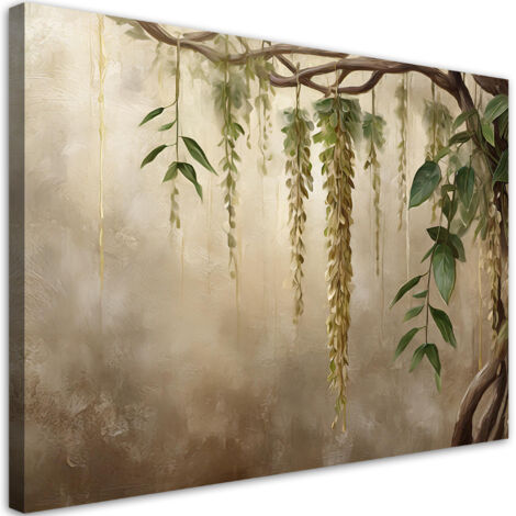 Tableau déco Plantes naturelles à feuilles 100x70