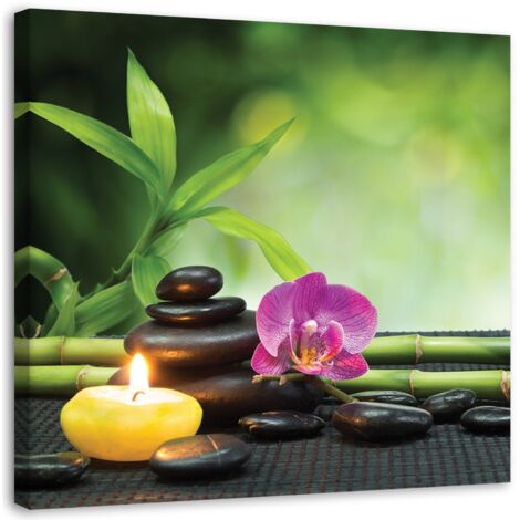 Tableau sur toile Composition zen 50x50 (1/5)