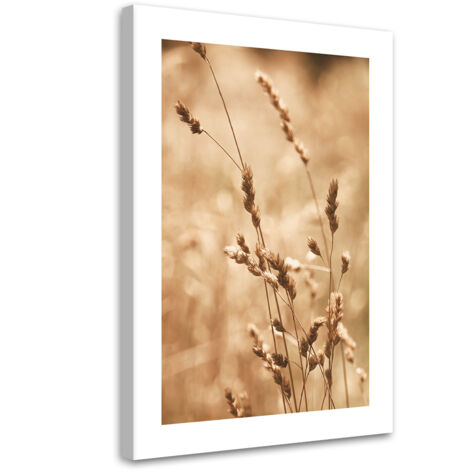 Tableau sur toile Herbe Nature Prairie 70x100 (1/5)