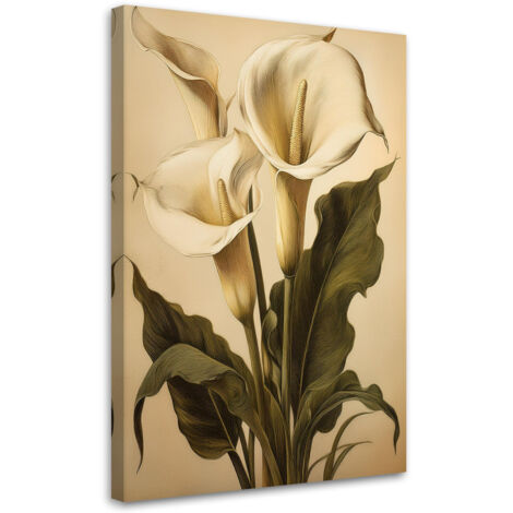 Tableau déco Kalia Nature Flower Vintage 70x100 (1/5)