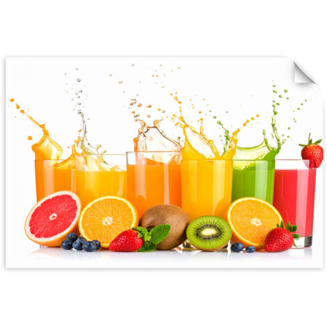 Autocollant Film Jus de fruits colorés 45x30 (1/3)