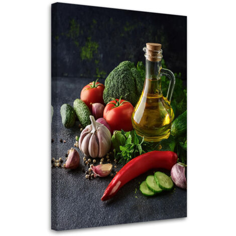 Tableau déco Légumes Cuisine 40x60 (1/5)