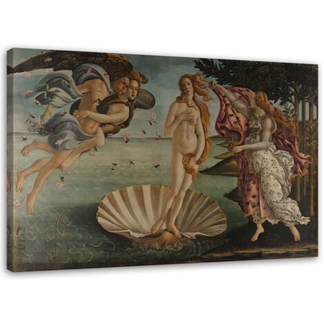 Tableau décoratif REPRODUCTION Naissance de Vénus-S.Botticelli 60x40 (1/5)