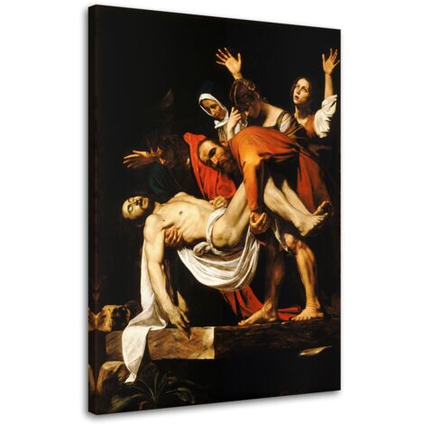 Tableau sur toile L'image de la croix - Caravaggio 70x100