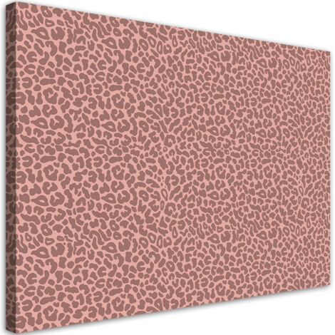 Tableau sur toile Motif de patchs de fourrure léopard de léopard 100x70 (1/5)