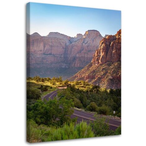 Tableau sur toile Montagne Paysage Nature 40x60 (1/5)