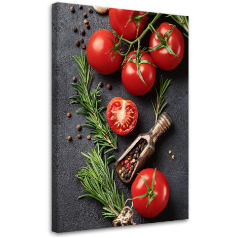Tableau déco Tomates Légumes Alimentation Cuisine 70x100 (1/5)