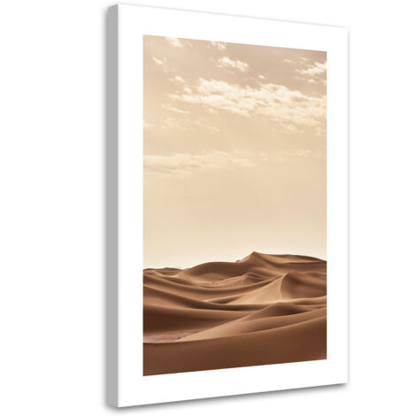 Tableau sur toile Paysage de dunes de sable 60x90 (1/5)