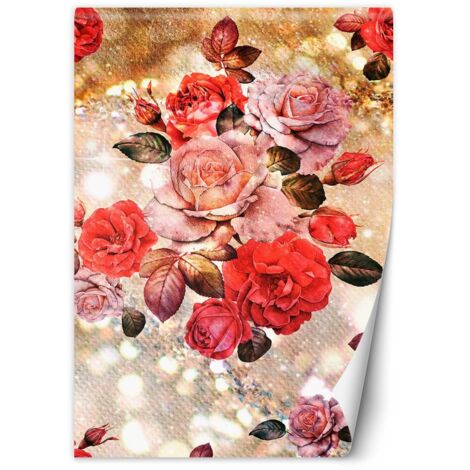 Papier peint Roses en fleurs 100x140 (1/5)