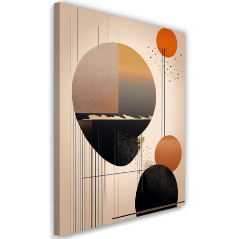 Tableau déco Abstraction Géométrique 70x100 (1/5)