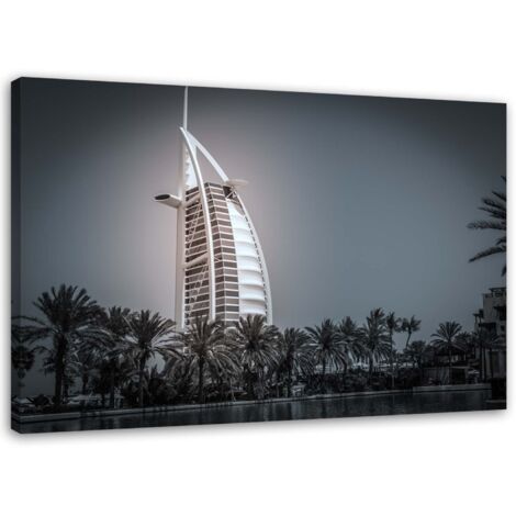 Tableau décoratif Hôtel Burj Al Arab Dubaï 90x60 (1/5)
