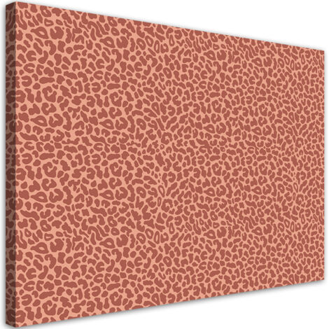 Tableau sur toile Motif de patchs de fourrure léopard de léopard 90x60 (1/5)