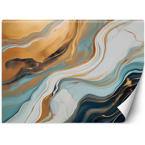 Papier peint Marbre abstrait en pierre Style Glamour 250x175 (1/5)