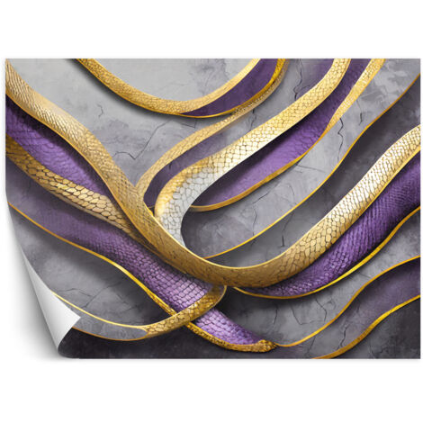 Papier peint Violet Serpent Glamour 400x280 (1/5)