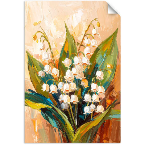 Autocollant Film Muguet Fleurs Plantes Nature 40x60 (1/3)