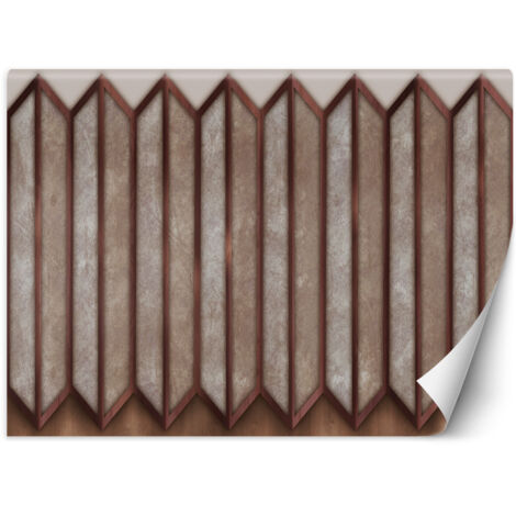 Fototapete Geometrische Abstrakt 3D Braun Beige 150x105 cm (1/5)