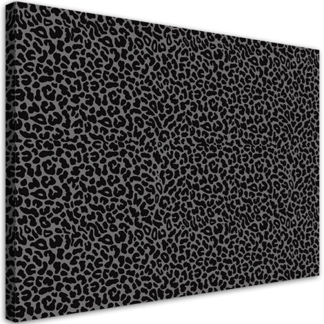 Tableau sur toile Motif de patchs de fourrure léopard de léopard 90x60 (1/5)