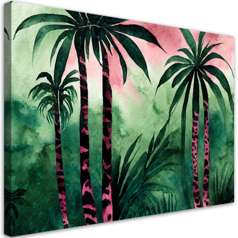 Tableau déco Jungle tropicale Paysage 100x70 (1/5)