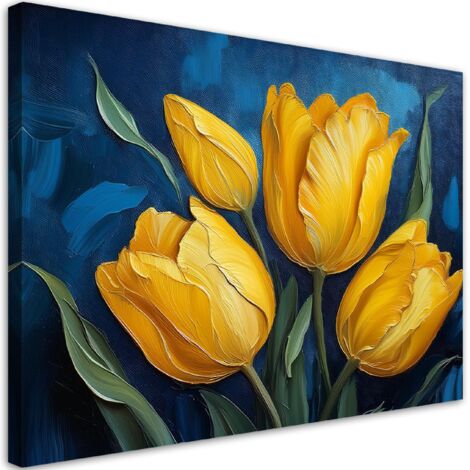 Tableau déco Fleur Nature Tulipe 60x40 (1/5)