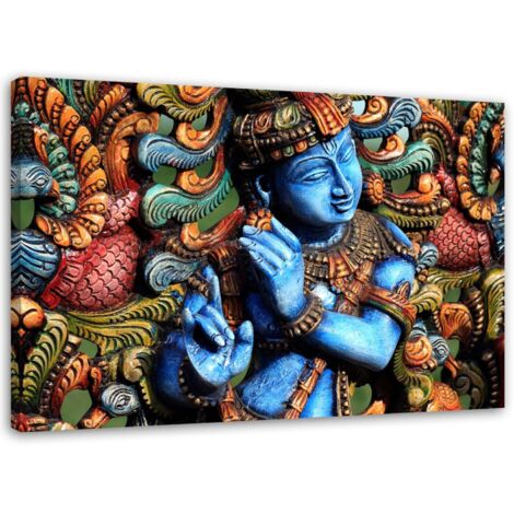 Tableau sur toile Bouddha Mandala Feng Shui 60x40 (1/5)