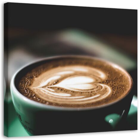 Tableau sur toile Tasse de café 60x60 (1/5)