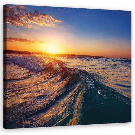 Tableau déco Vague de mer Paysage 30x30 (1/5)