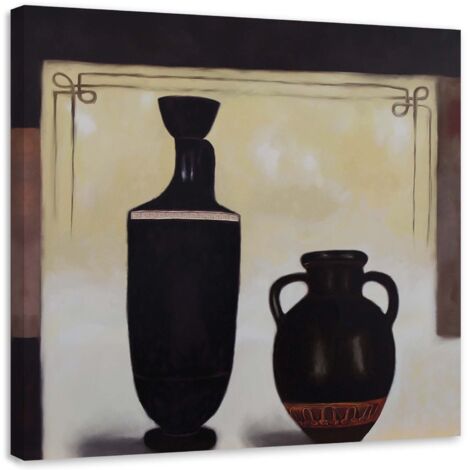Tableau sur toile Nature morte Jarres 50x50 (1/5)