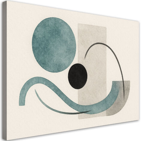 Tableau déco Cercles abstraits Formes 60x40 (1/5)