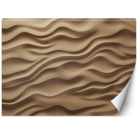 Papier peint Vagues sur le sable 3D 100x70 (1/5)