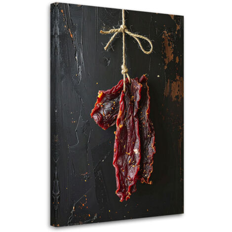 Tableau déco Viande séchée 70x100 (1/4)