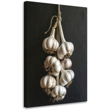 Tableau déco Ail séché Légumes 60x90 (1/4)