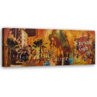 Image sur toile, Havana Club Collage - 90x30