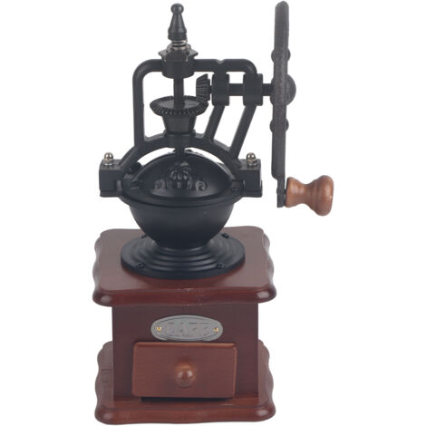 Moulin à café manuel rétro, robuste et portable pour maison et bureau (1/5)