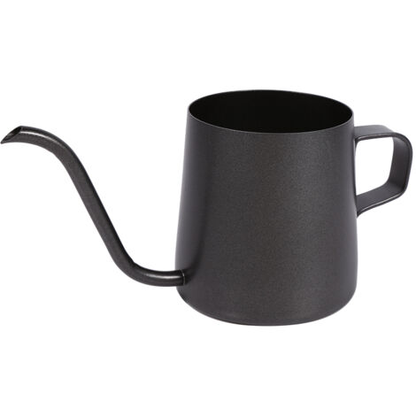 Cafetière à Versement en Acier Noir, Bec Long et Fin (250ml) (1/5)