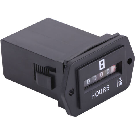 Compteur Heures Moteur Diesel Essence Bateau - 6-80V DC (1/5)