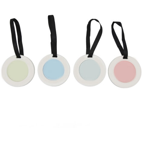 4 Tablettes de Cire Parfumée Solide en Gypse 8cm pour Armoire, Longue Durée (1/5)