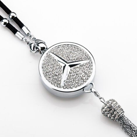Pendentif Parfum pour Rétroviseur Compatible avec Mercedes-Benz - Désodorisant Auto (1/3)