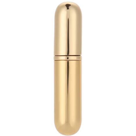 Flacon à parfum rechargeable portable mini vaporisateur doré brillant (1/5)