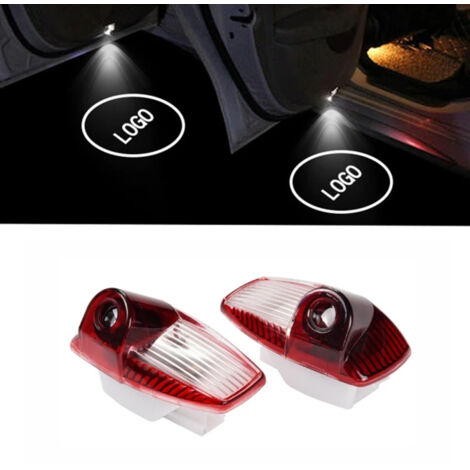 2pcs Projecteur de Porte Lumière d'Accueil pour Porsche 997 Cayenne 911 Panamera S3/S4 Kaman Macan (1/5)