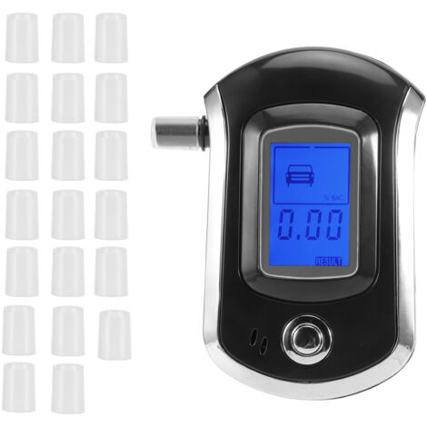 Testeur d'Alcool Digital LCD Portable Mini - Alcootest Professionnel Souffle AT6000 (1/5)