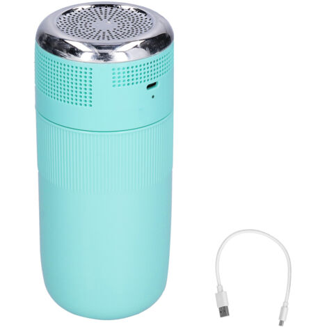 Tasse de refroidissement portable pour voiture, réfrigération rapide USB, bouteille isotherme sport extérieur bleu clair