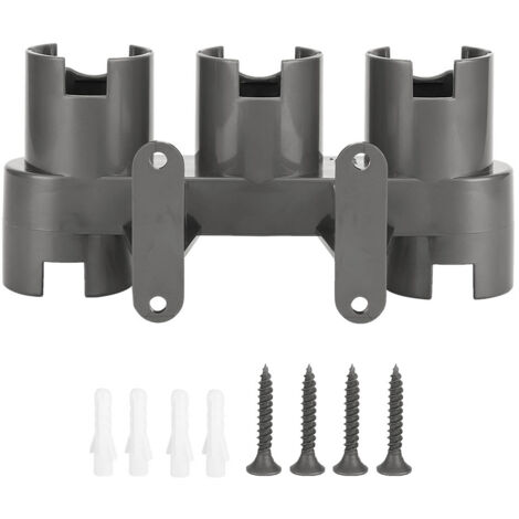 Support mural pour aspirateur Dyson V7 V8 V10 avec brosse et tête d'aspiration (1/5)