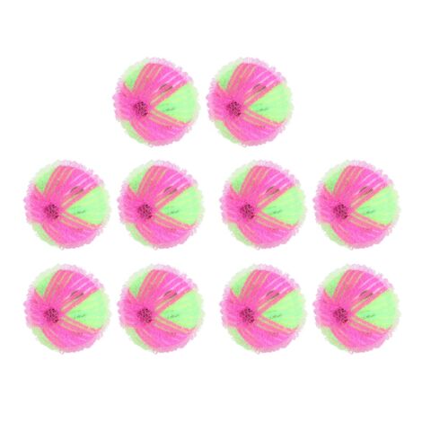 10 Boules de Capture Poils Animaux, Puissance de Nettoyage Élevée, Nylon Réutilisable pour Machine à Laver (1/5)