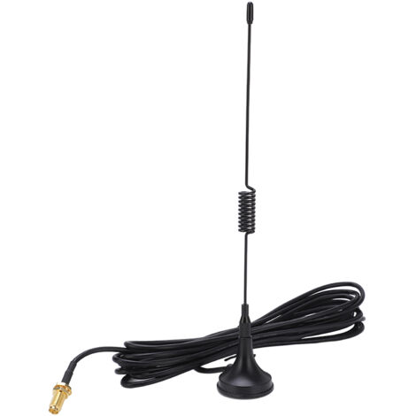Antenne Voiture Haute Performance avec Support Magnétique - 20cm, UHF 400-480MHz, Connecteur SMA Femelle - Compatible Kenwood TK-240 TK-250 (1/5)