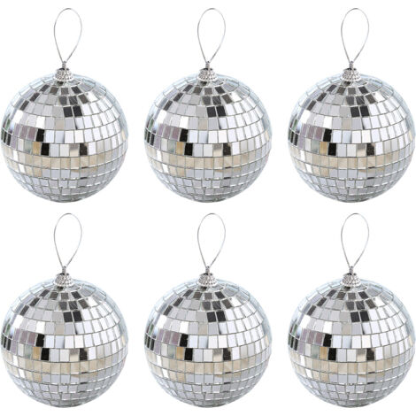 Boules de Noël pour Sapin - Décorations Festives en Verre Soufflé pour Fêtes et Mariages (1/5)