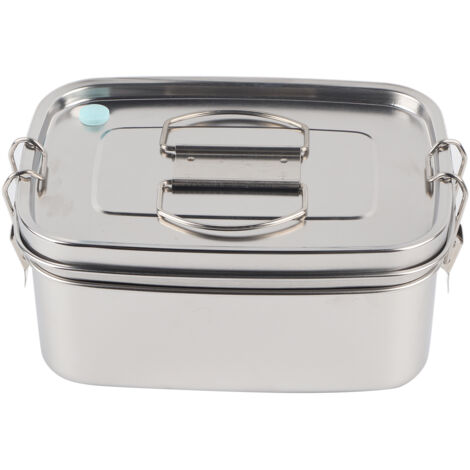 Boîte-repas isotherme 1.5L en acier inoxydable 304, étanche et portable pour bureau ou pique-nique