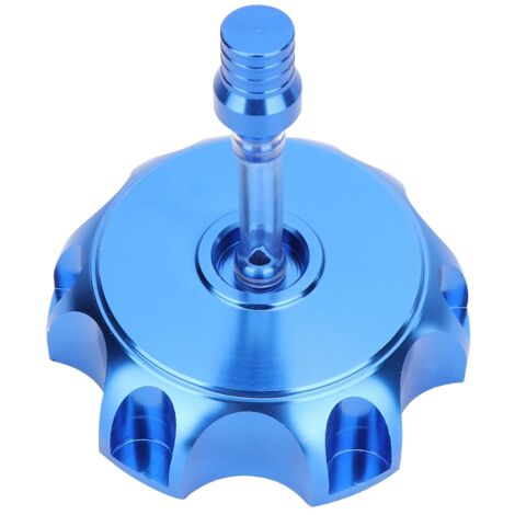 Capot de réservoir essence en aluminium CNC bleu pour moto cross 50cc-160cc (1/5)