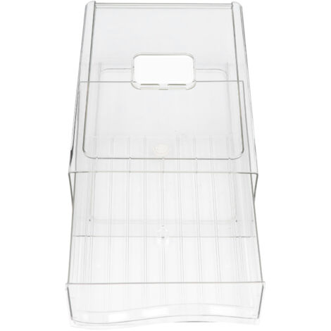 Bacs de Rangement Alimentaires Transparents pour Réfrigérateur - Bacs Empilables pour Organiser le Garde-Manger (1/5)