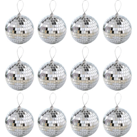 Boules de Noël pour Arbre - Décorations Festives en Verre Soufflé pour Mariage et Fêtes (1/5)