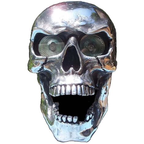Pendentif Tête de Mort pour Motos, Décoration Résine Halloween Fête Extérieure (1/4)